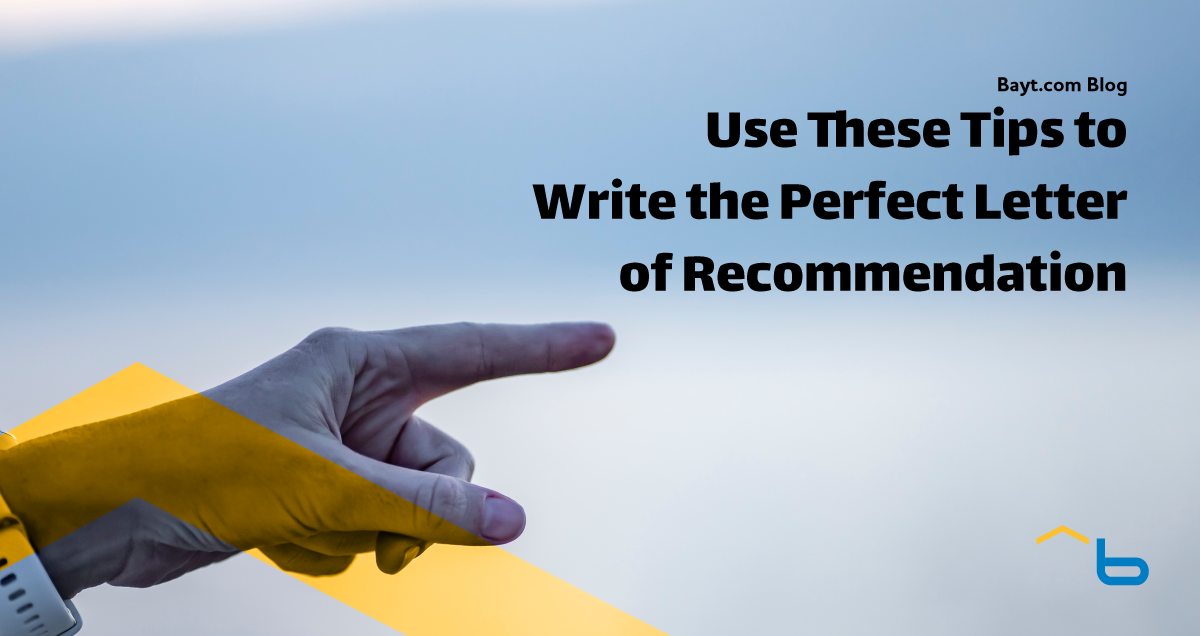 Use These Tips to Write the Perfect Letter of Recommendation - مدونة ...